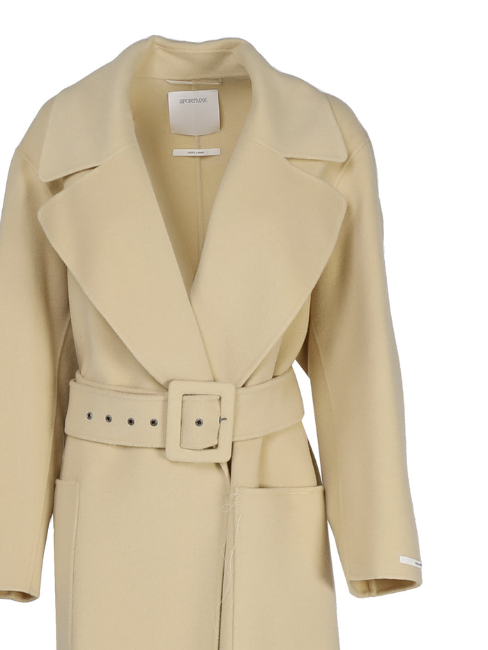 Max Mara Coats Vanilla Cashmere