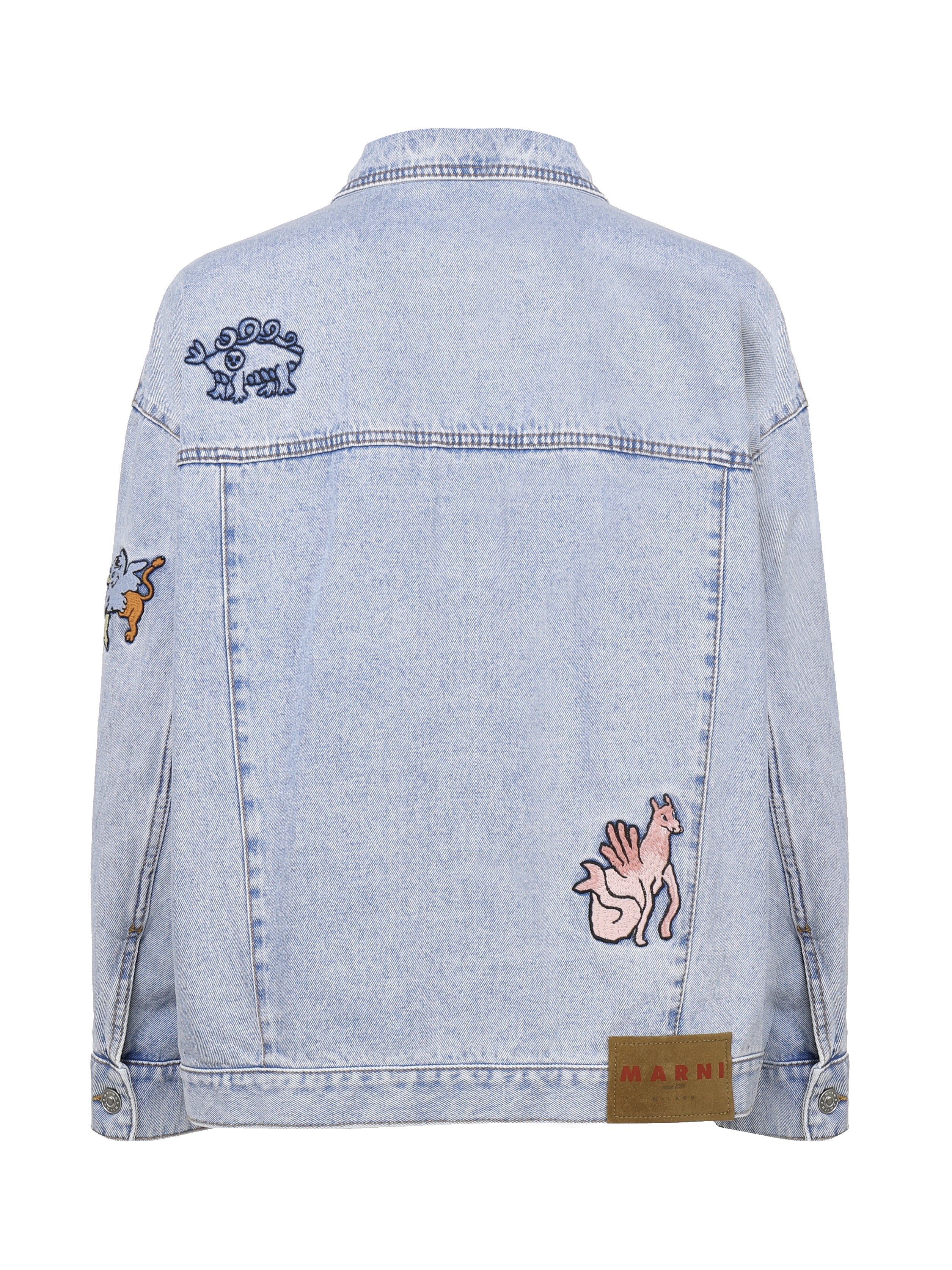 Marni Jackets Blue Cotton