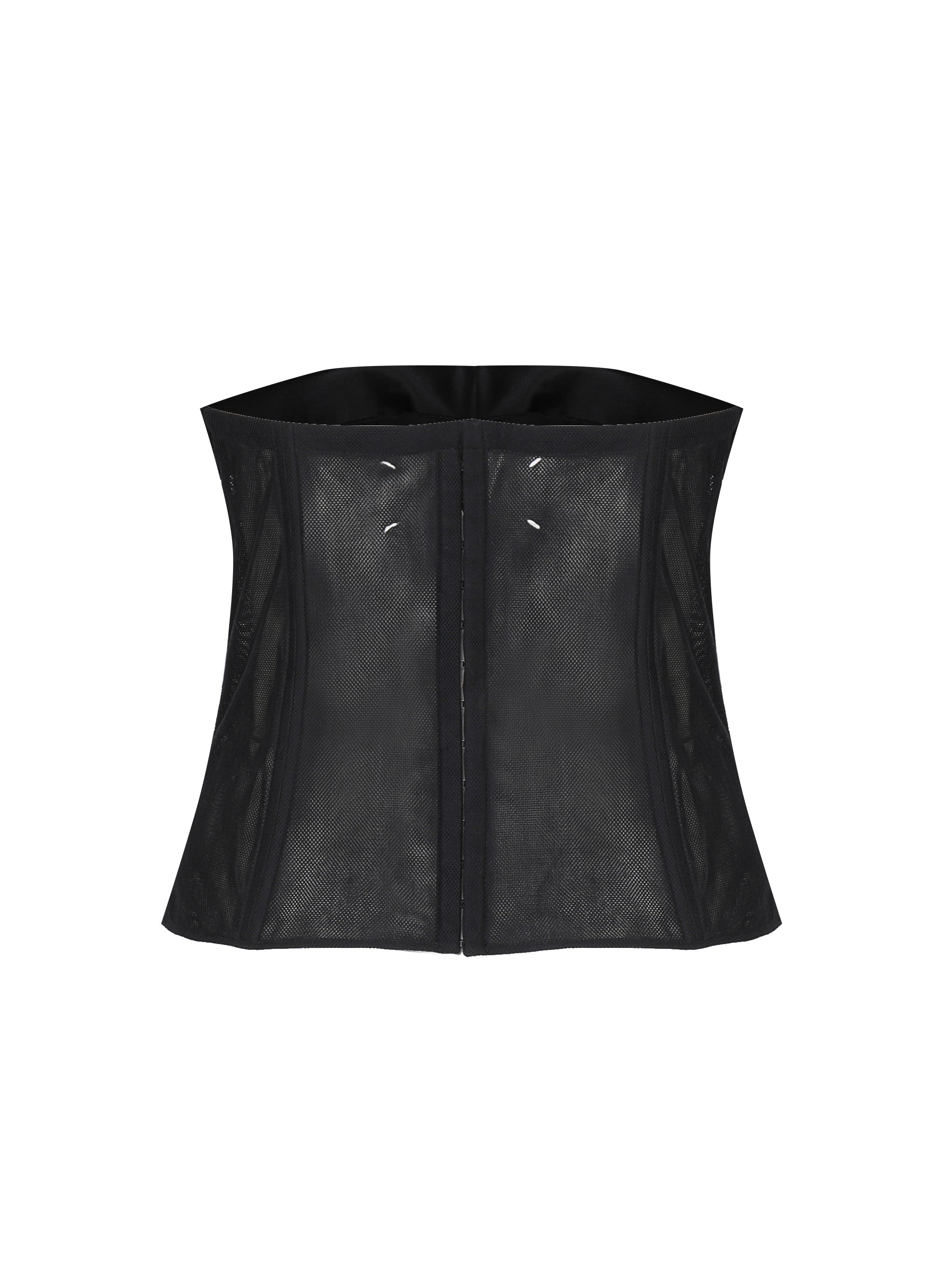 Maison Margiela Top Black Cotton