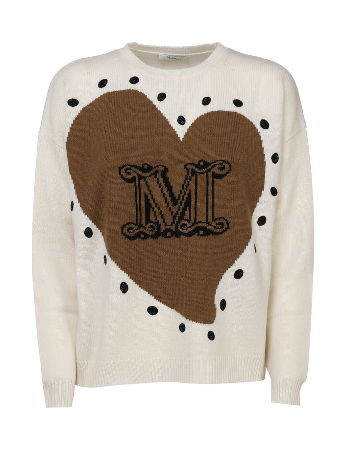 Max Mara Sweaters Beige, Brown Wool
