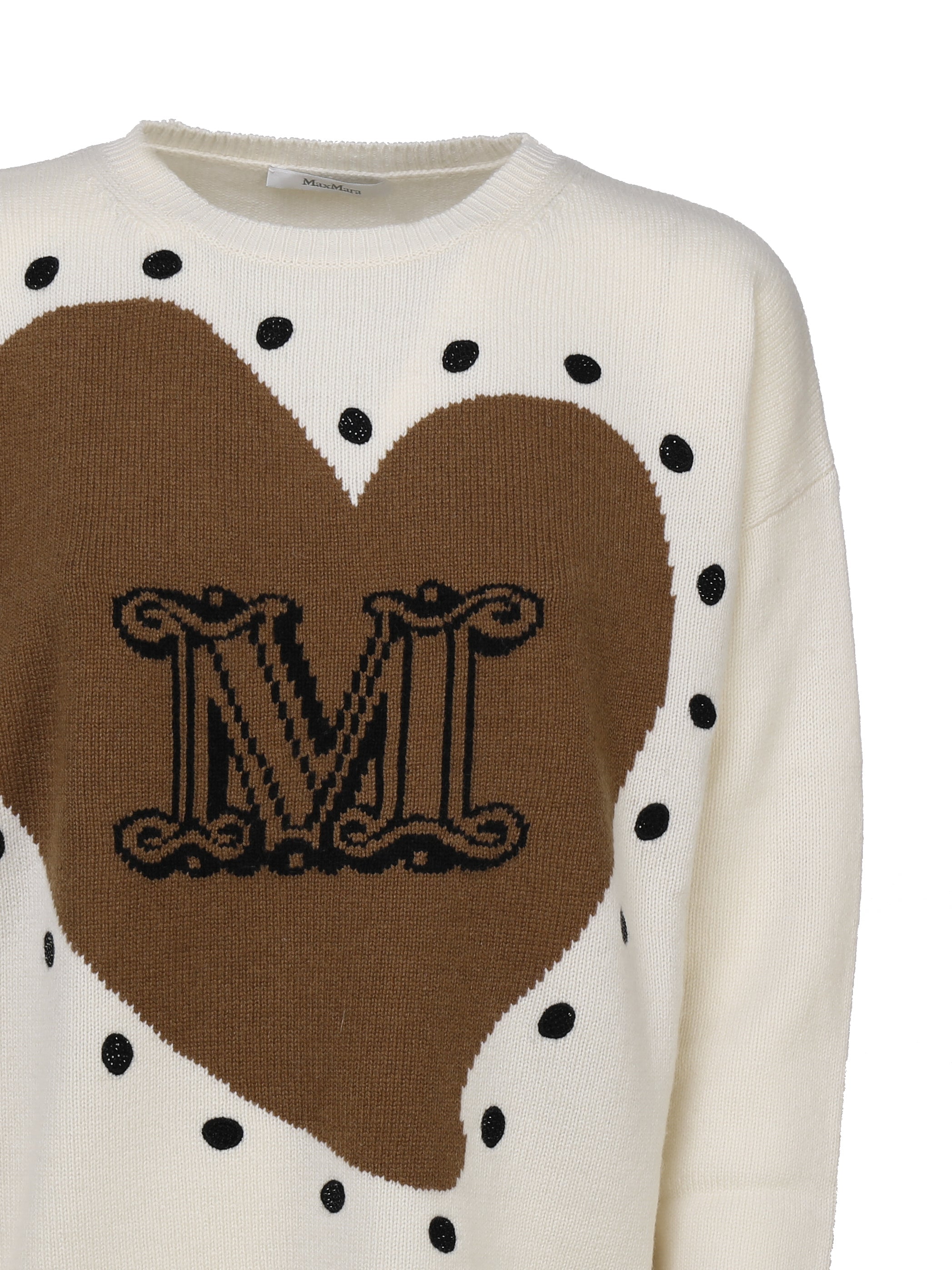 Max Mara Sweaters Beige, Brown Wool