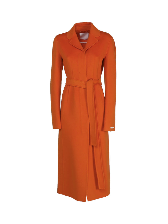 Max Mara Coats Orange Cashmere