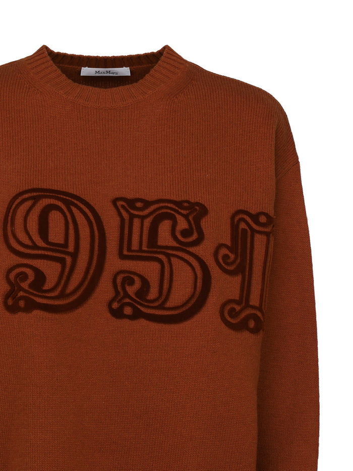 Max Mara Sweaters Copper Wool Cashmere