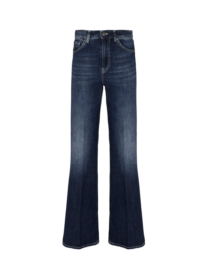 Dondup Jeans Blue Cotton