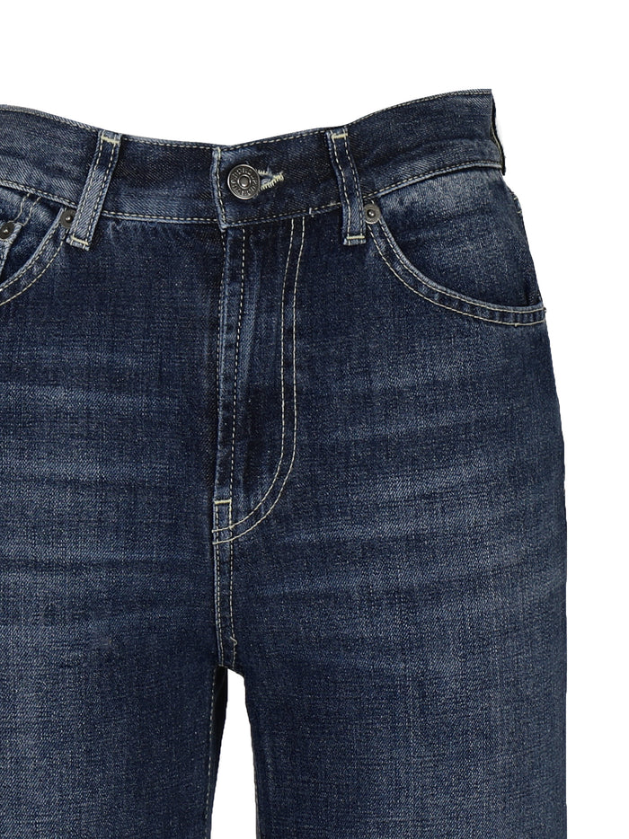 Dondup Jeans Blue Cotton