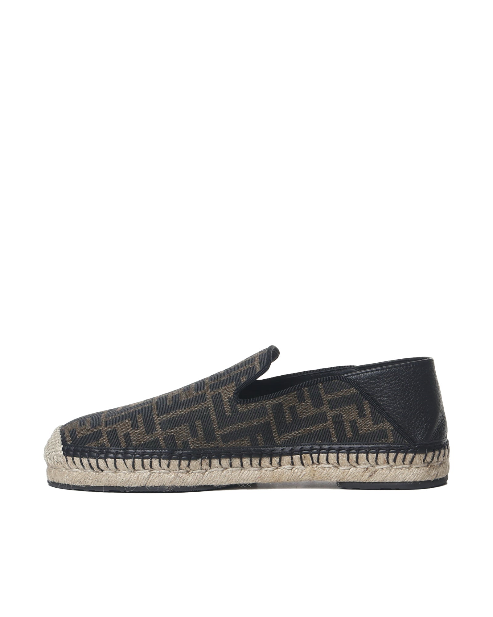 Fendi Flat Shoes Maya Nero Polyester