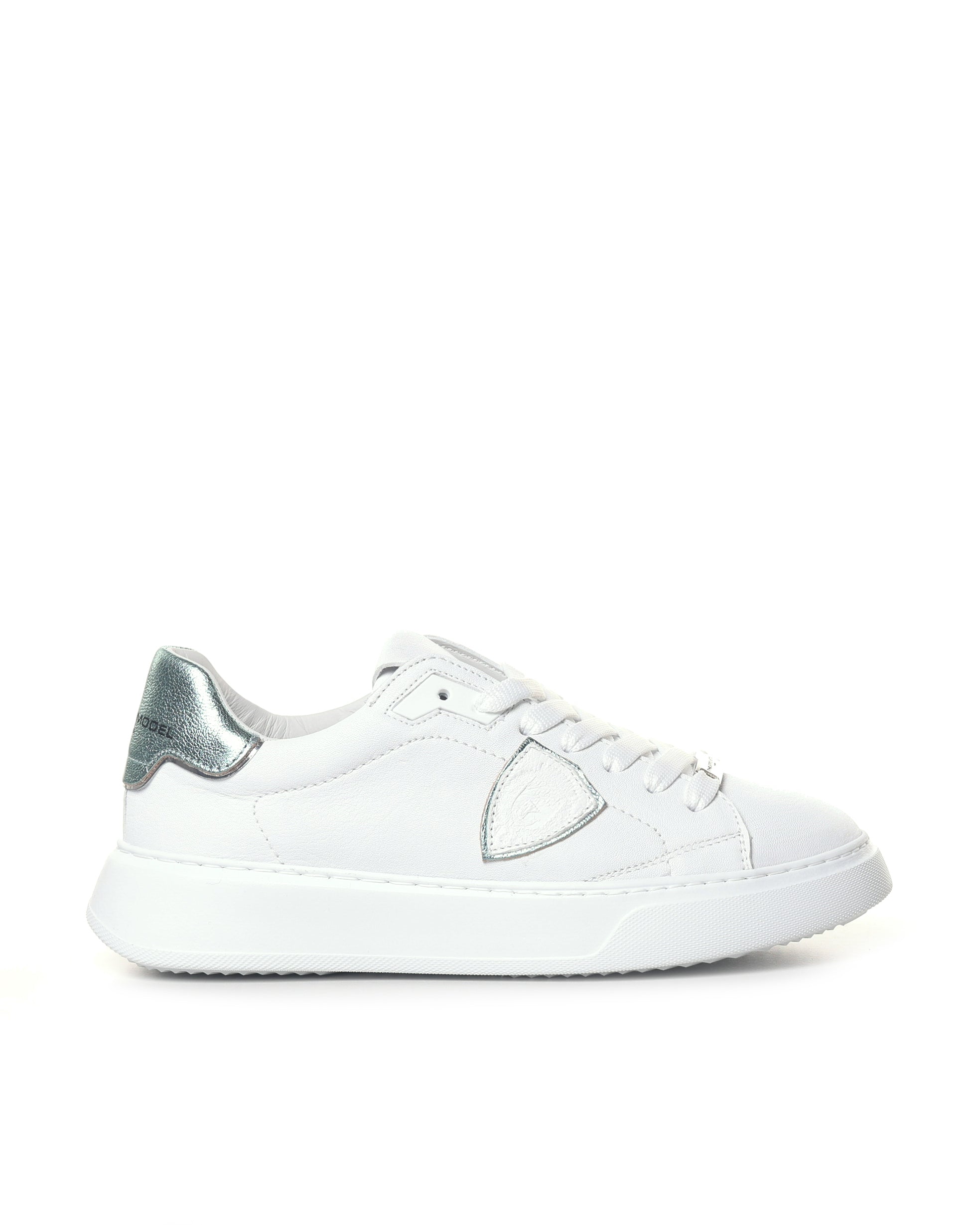 Philippe Model Sneakers Doux Metal_blanc Aqua Calfskin