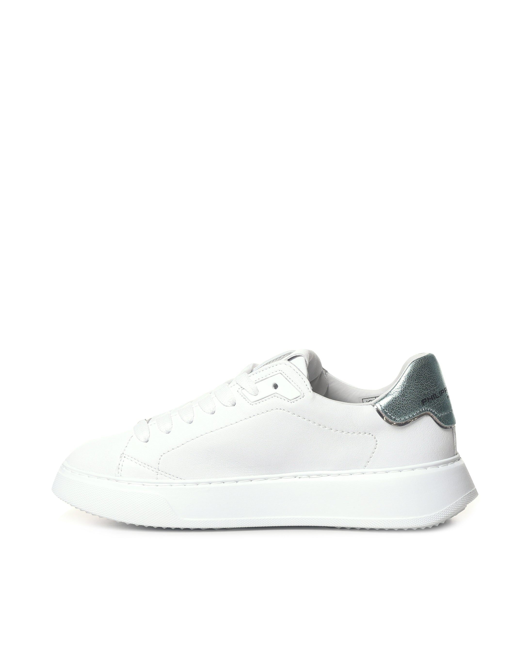 Philippe Model Sneakers Doux Metal_blanc Aqua Calfskin