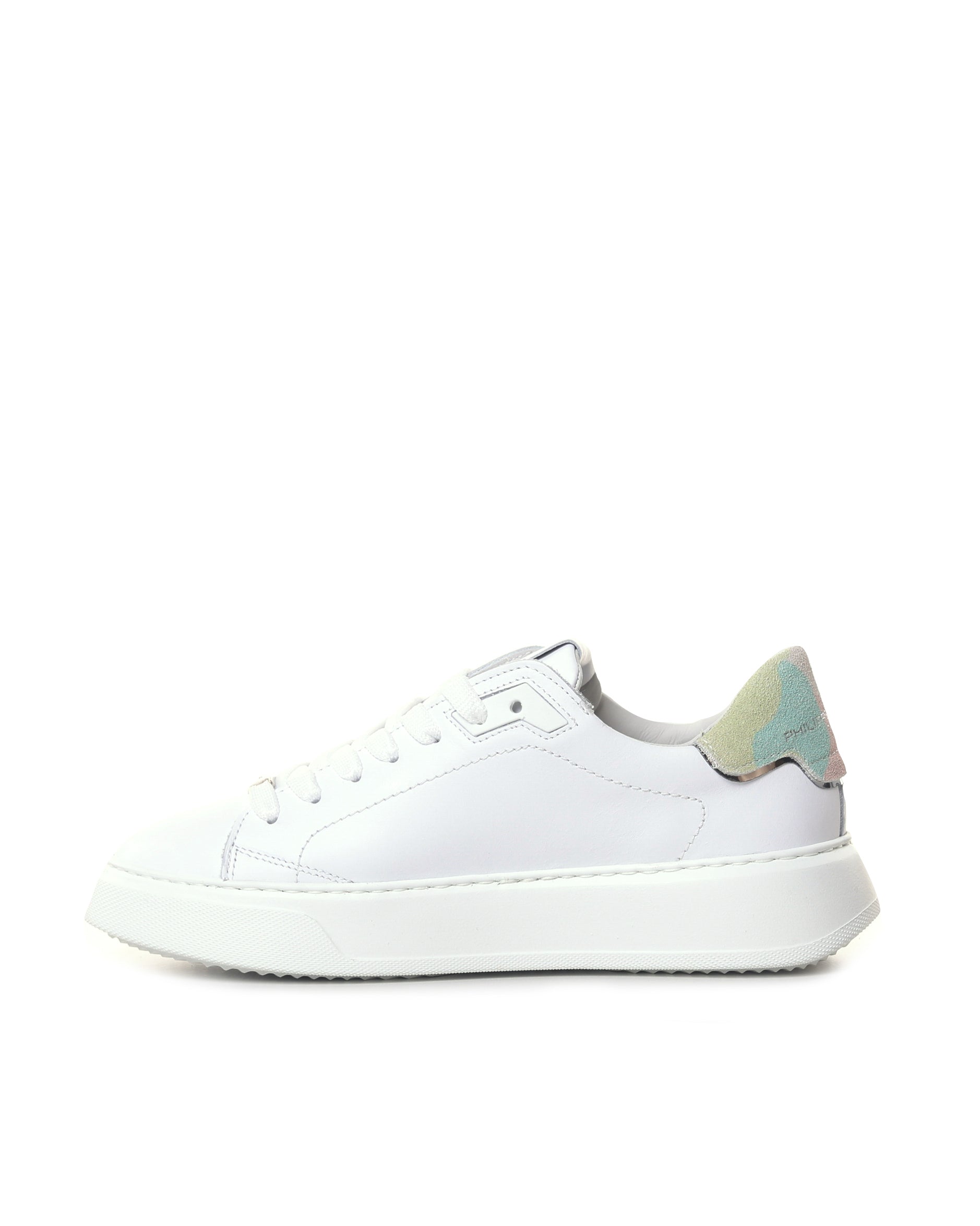 Philippe Model Sneakers Veau Camouflage_blanc Rose Jau Calfskin