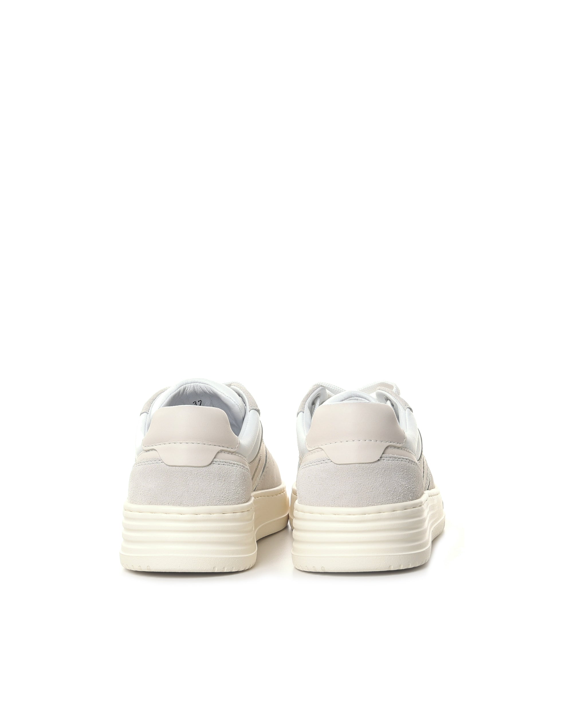 Hogan Sneakers White, Greige Calfskin