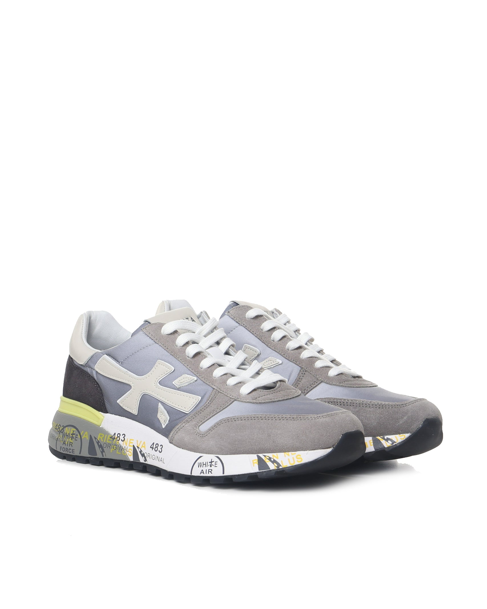 Premiata Sneakers Grey Polyamide
