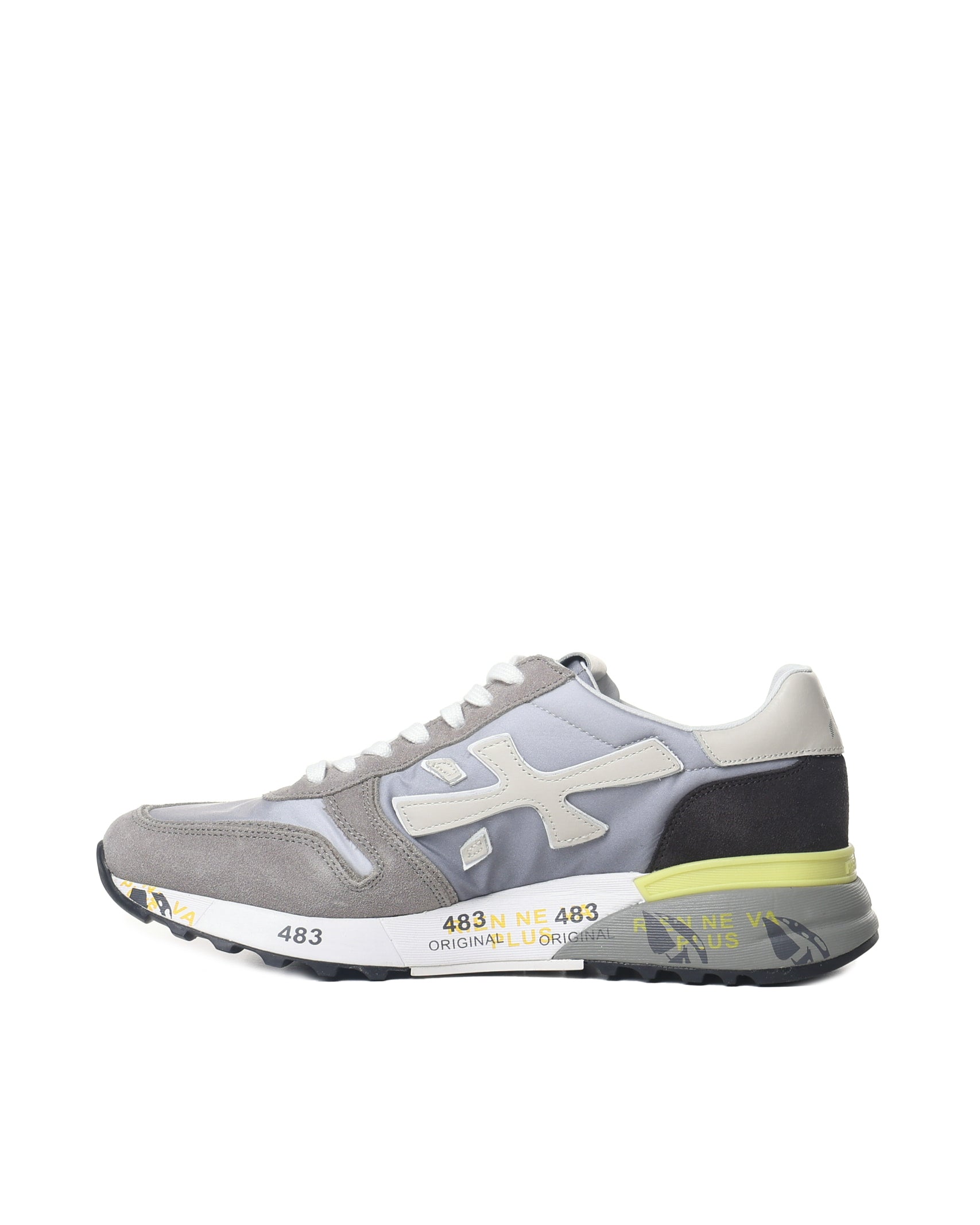 Premiata Sneakers Grey Polyamide