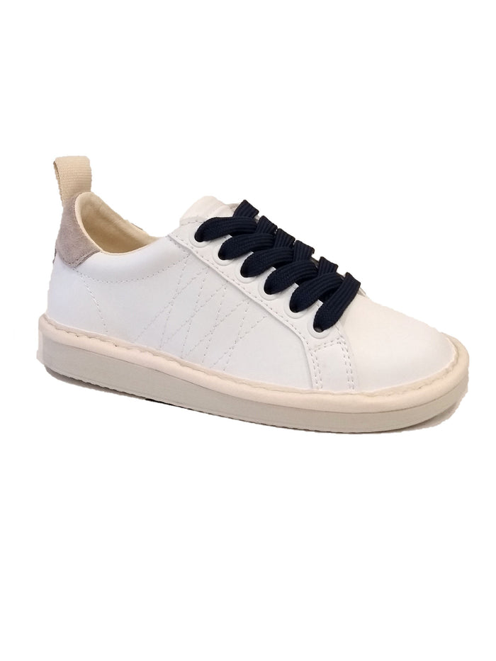 P01 Lace-up Shoe Microfibre White