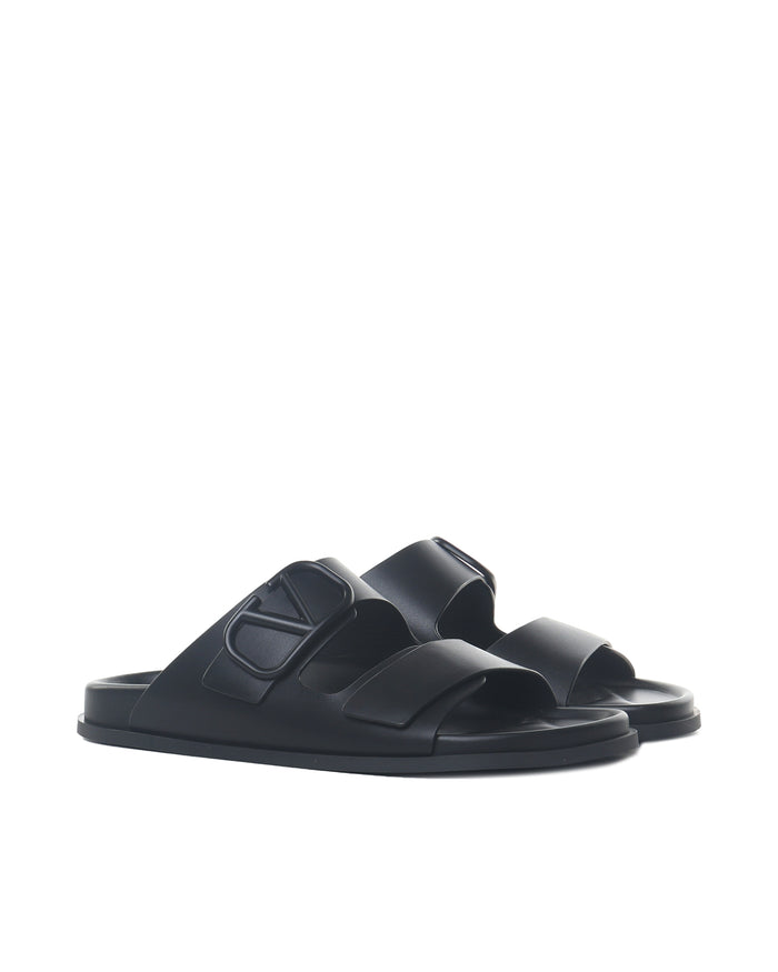Valentino Garavani Sandals Black Calfskin