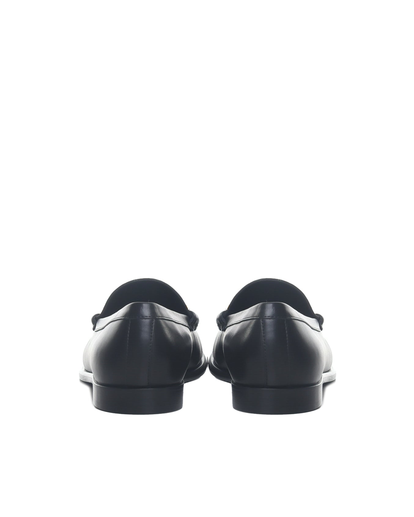 Valentino Garavani Flat Shoes Black Calfskin