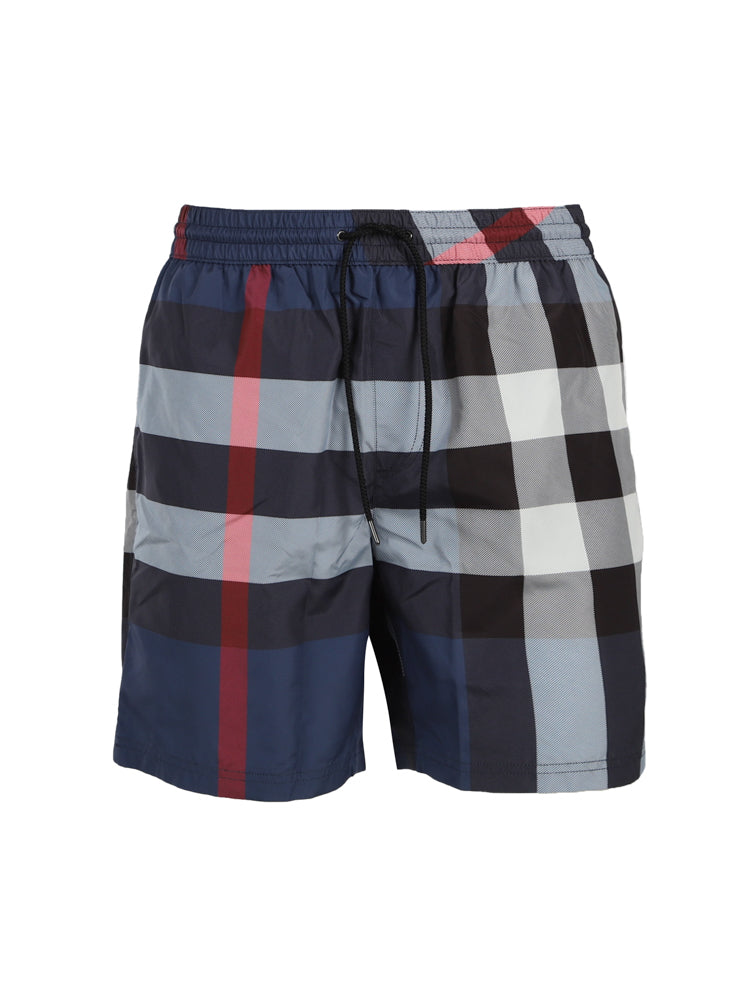 Burberry Sea Clothing Carbon Blue Ip Check Polyester