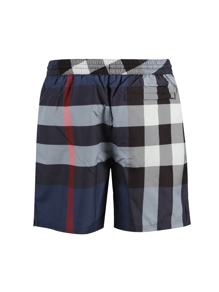Burberry Sea Clothing Carbon Blue Ip Check Polyester