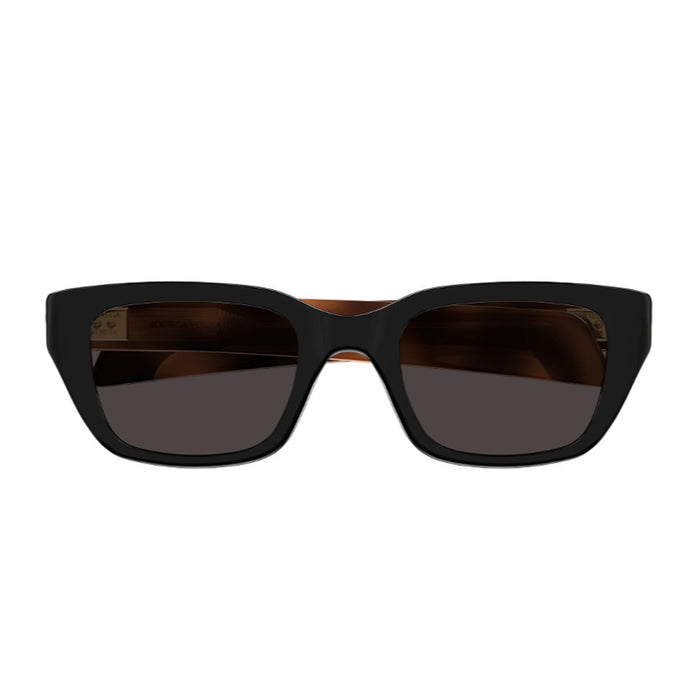 Bottega Veneta Bv1393s Linea Ribbon Black Acetato Riciclato Sunglasses