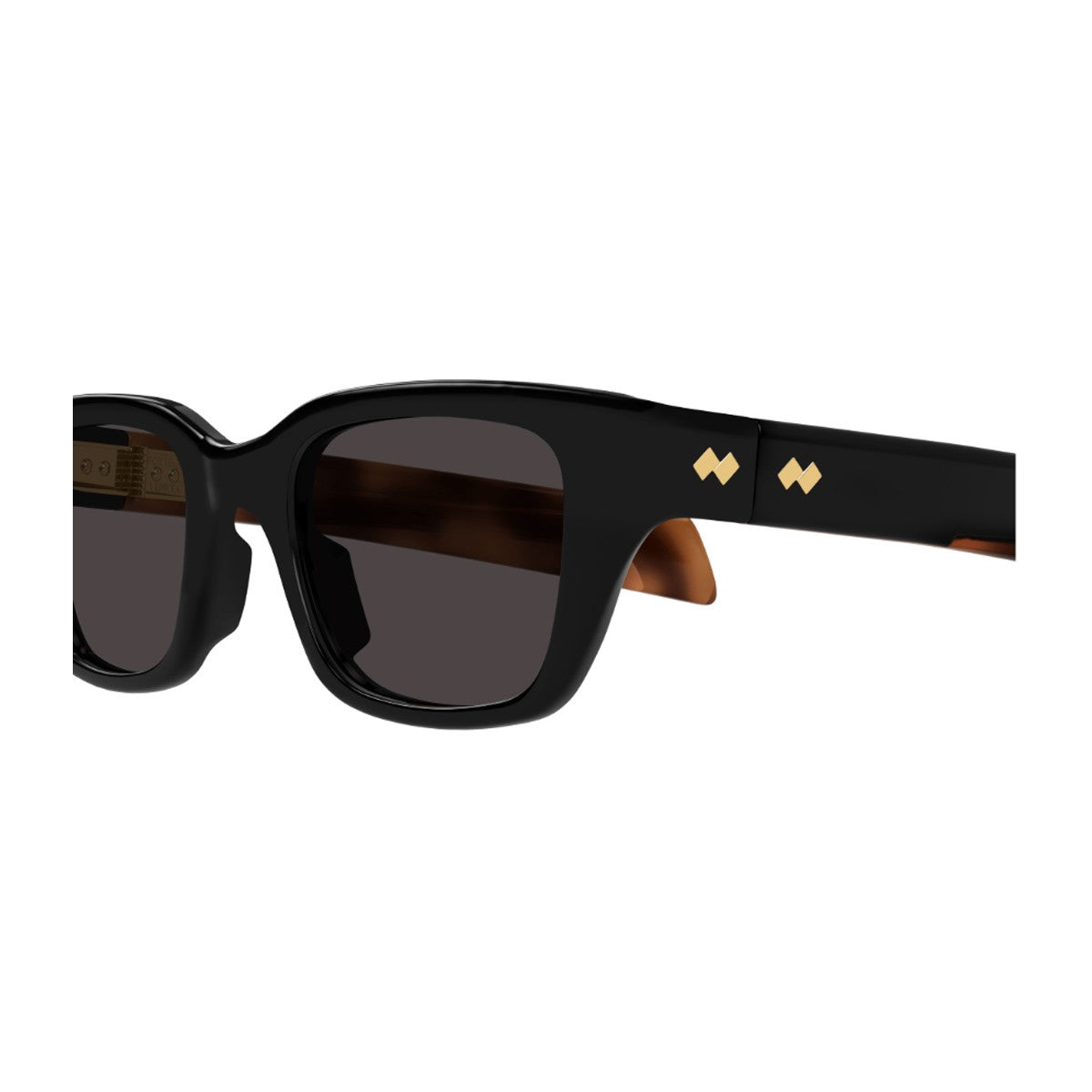 Bottega Veneta Bv1393s Linea Ribbon Black Acetato Riciclato Sunglasses