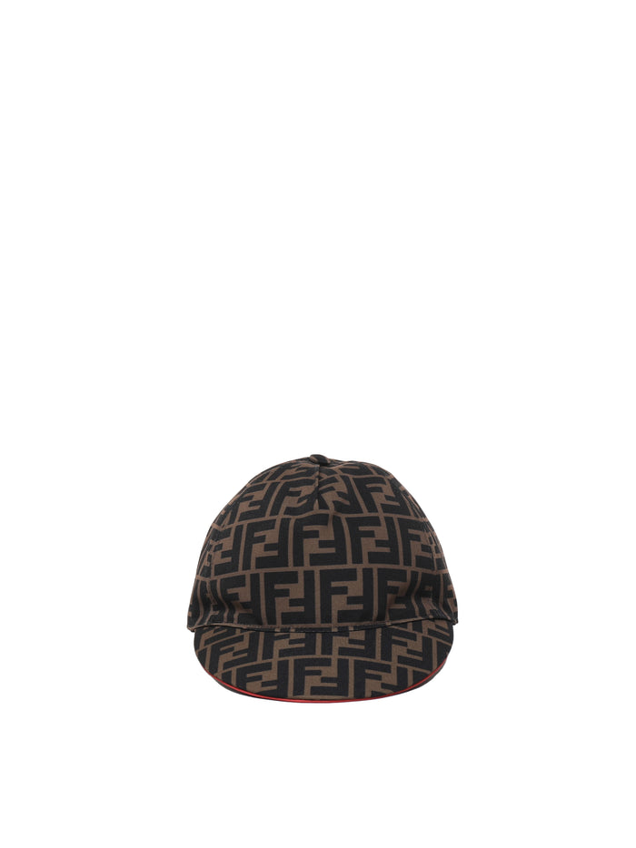 Fendi Hats Tabacco+fragola Polyester