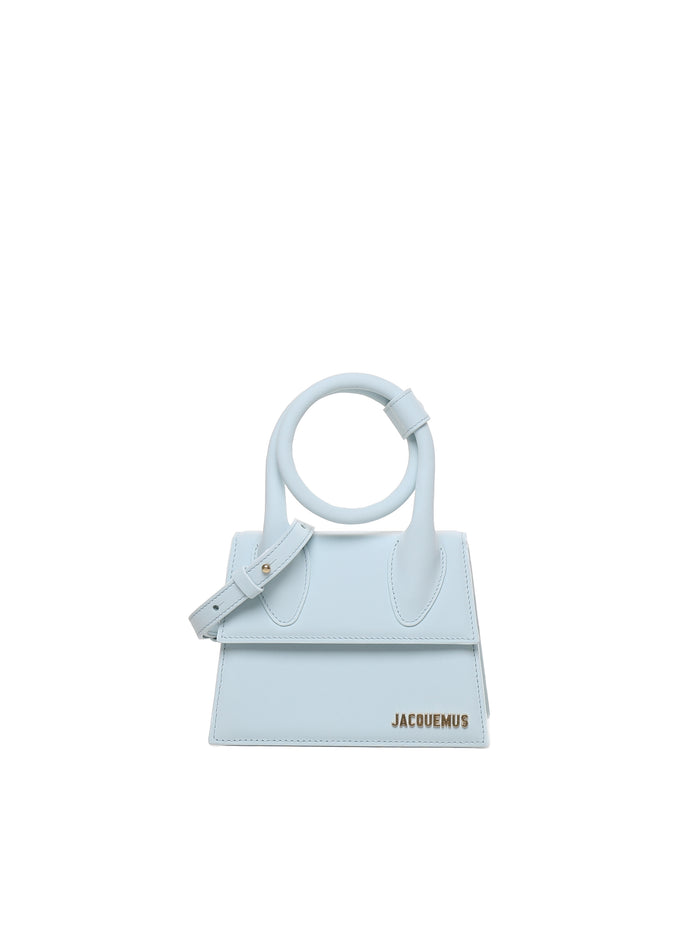 Jacquemus Bags Pale Blue Calfskin