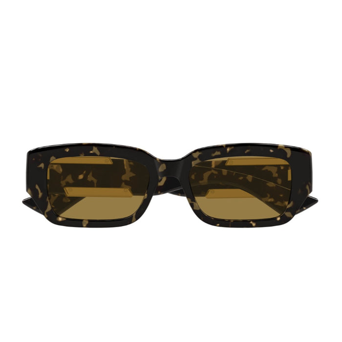 Bottega Veneta Bv1406s Linea Ribbon Havana Bio-inettato Sunglasses