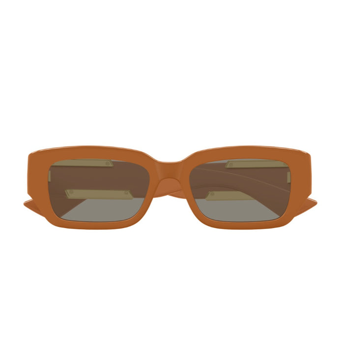 Bottega Veneta Bv1406s Linea Ribbon Light Brown Bio-inettato Sunglasses