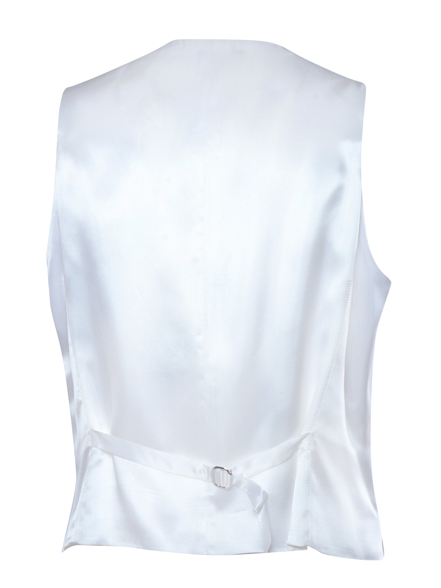 Light gray vest Grey Silk Polyester