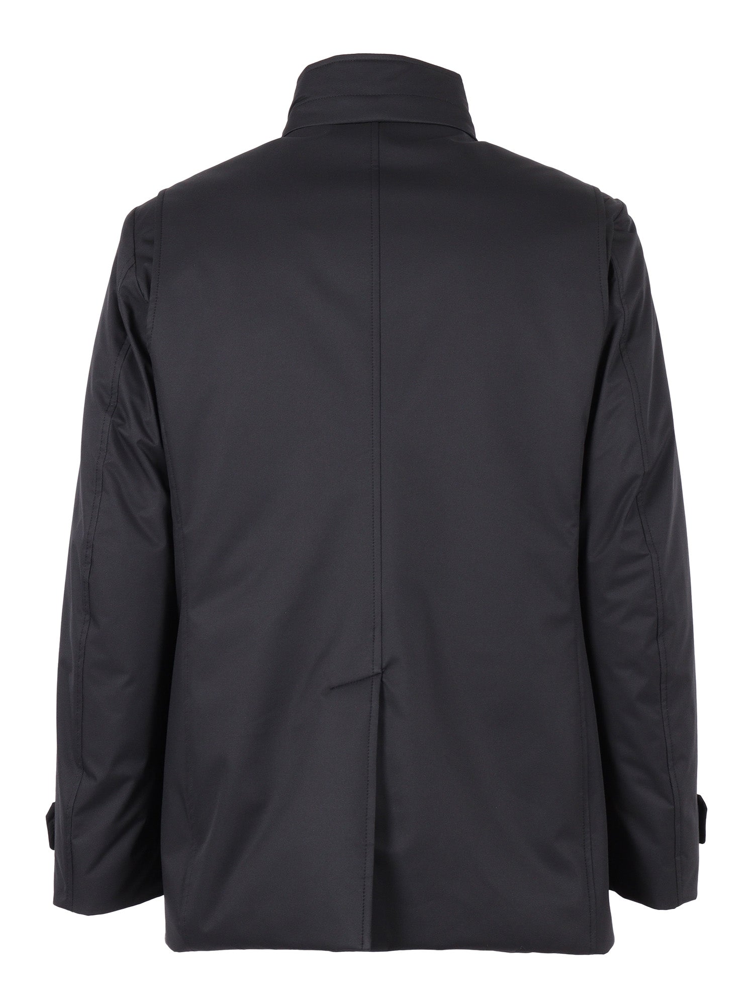 Reis-Ads Jacket Blue Polyester Polyurethane Coat