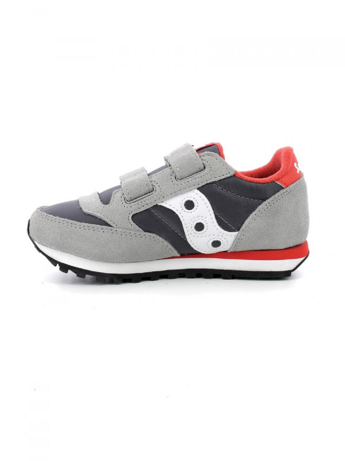 Jazz Double Hl Grey Nylon Calf Leather Shoe