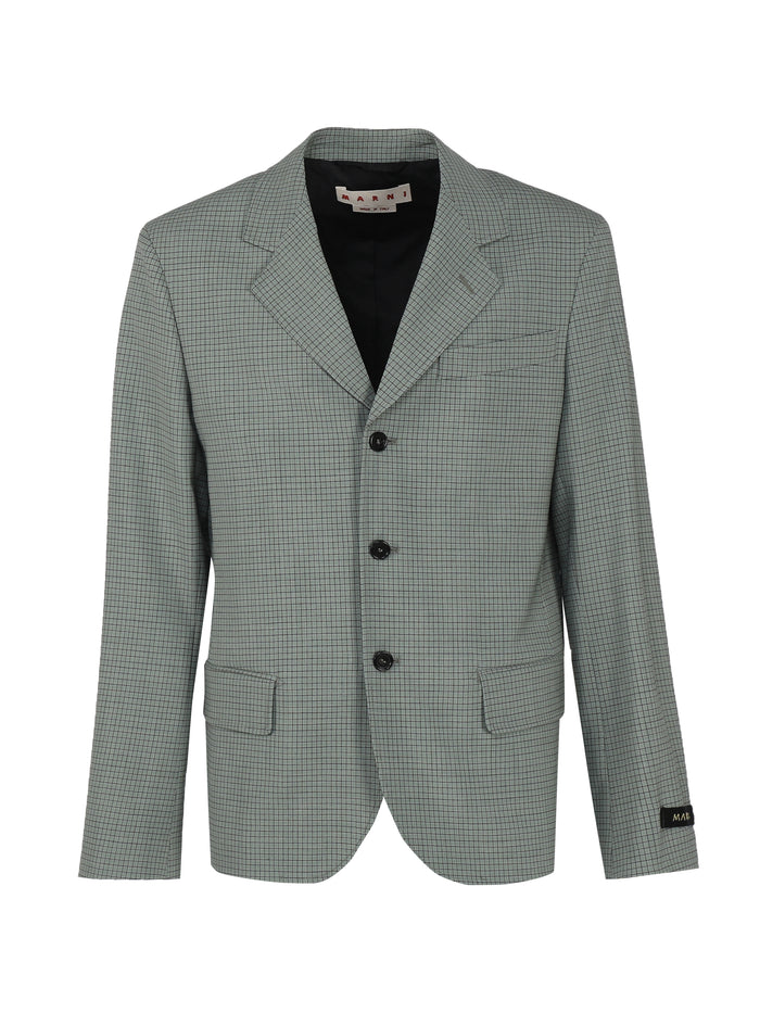 Marni Jackets Pale Mint Virgin Wool