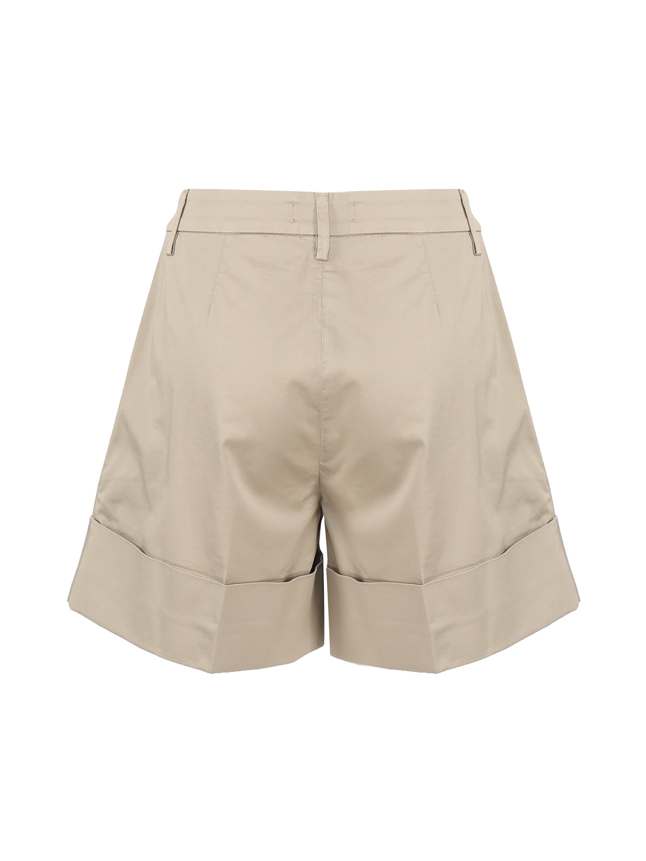 Fay Shorts White Cotton