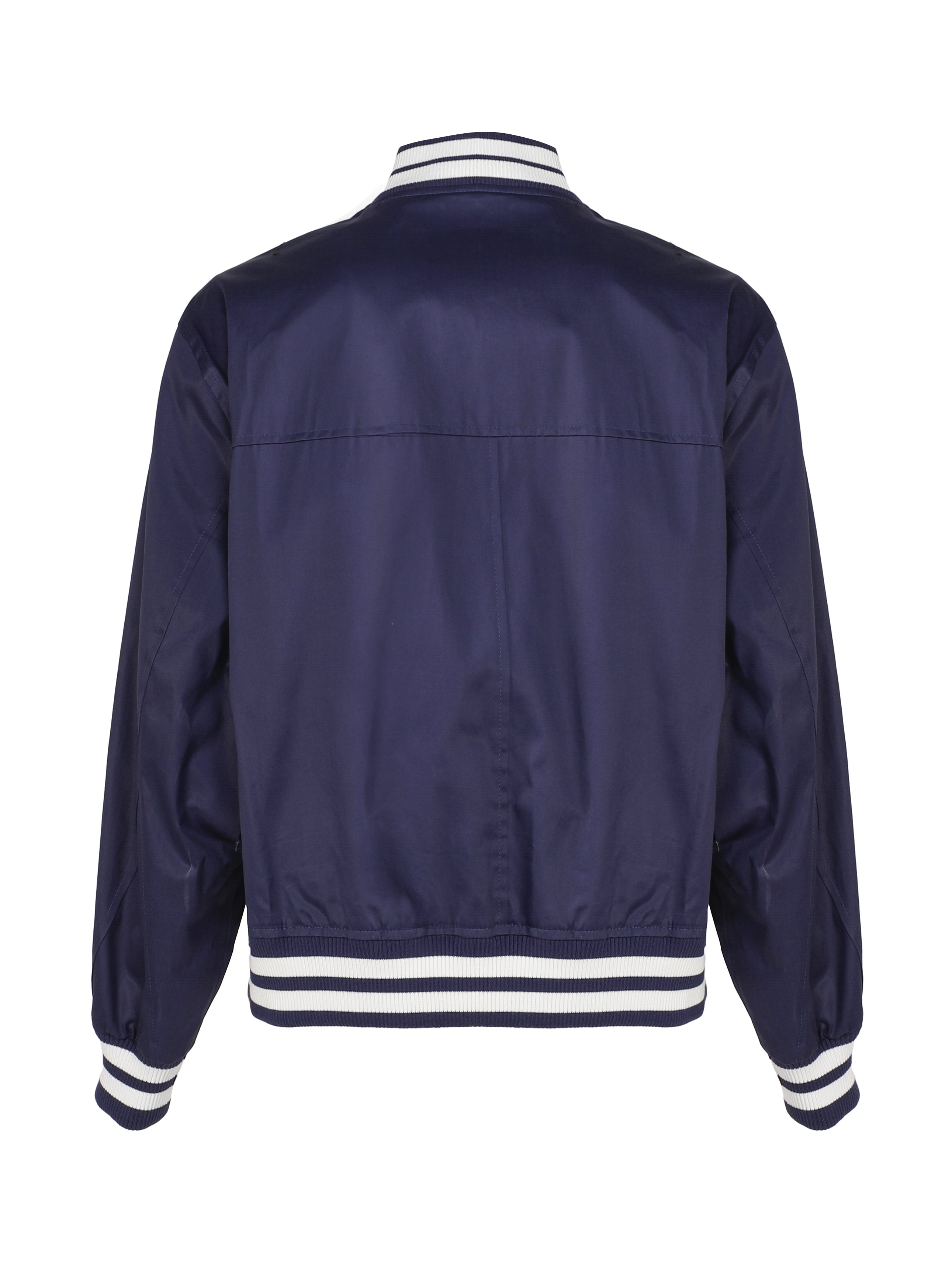 Valentino Garavani Coats Blue Cotton
