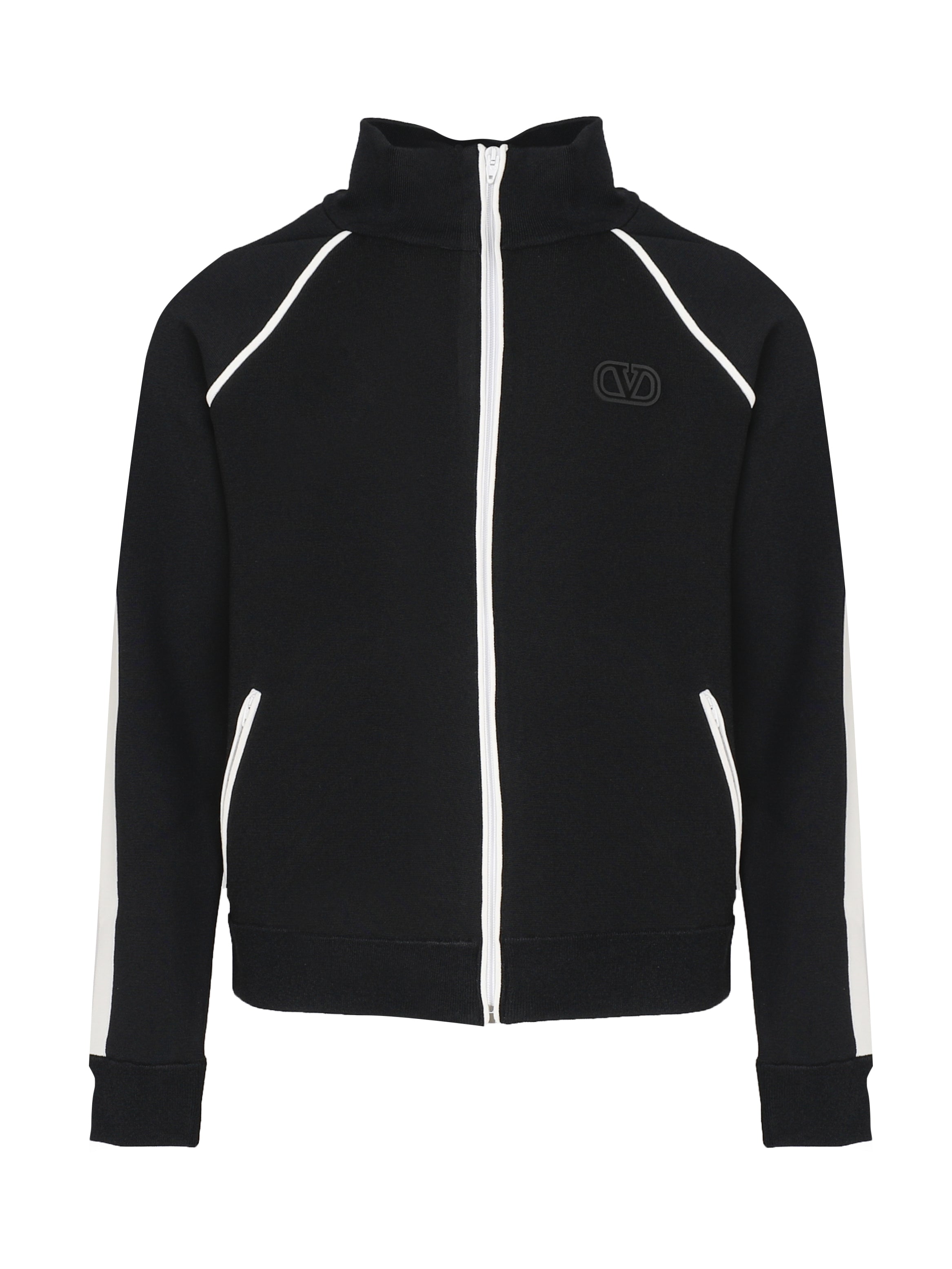 Valentino Garavani Jackets Black, Ivory Viscose