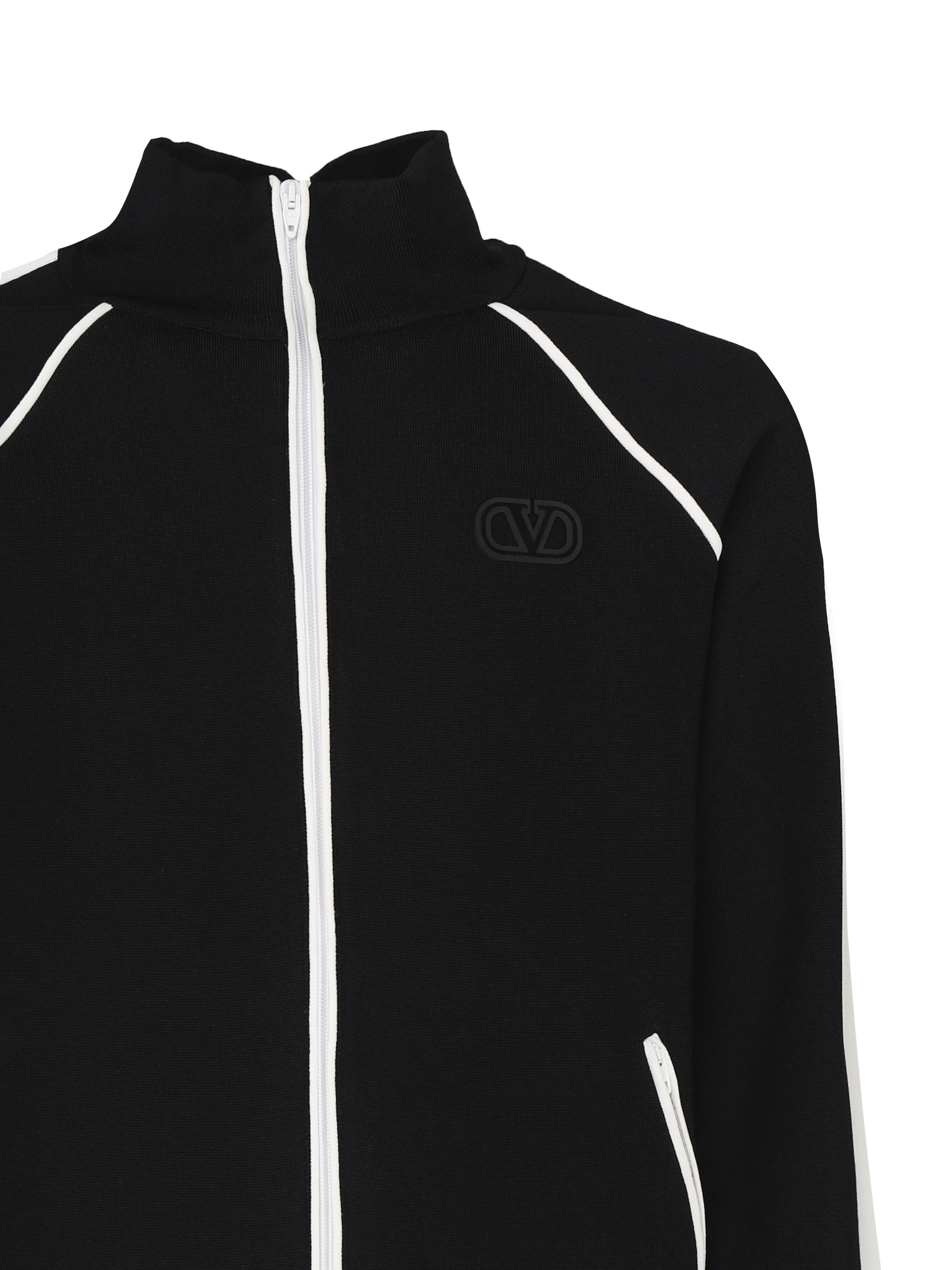 Valentino Garavani Jackets Black, Ivory Viscose