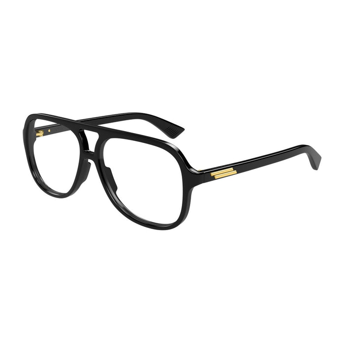 Bottega Veneta Bv1417o Linea Ribbon Black Acetato Riciclato Sunglasses