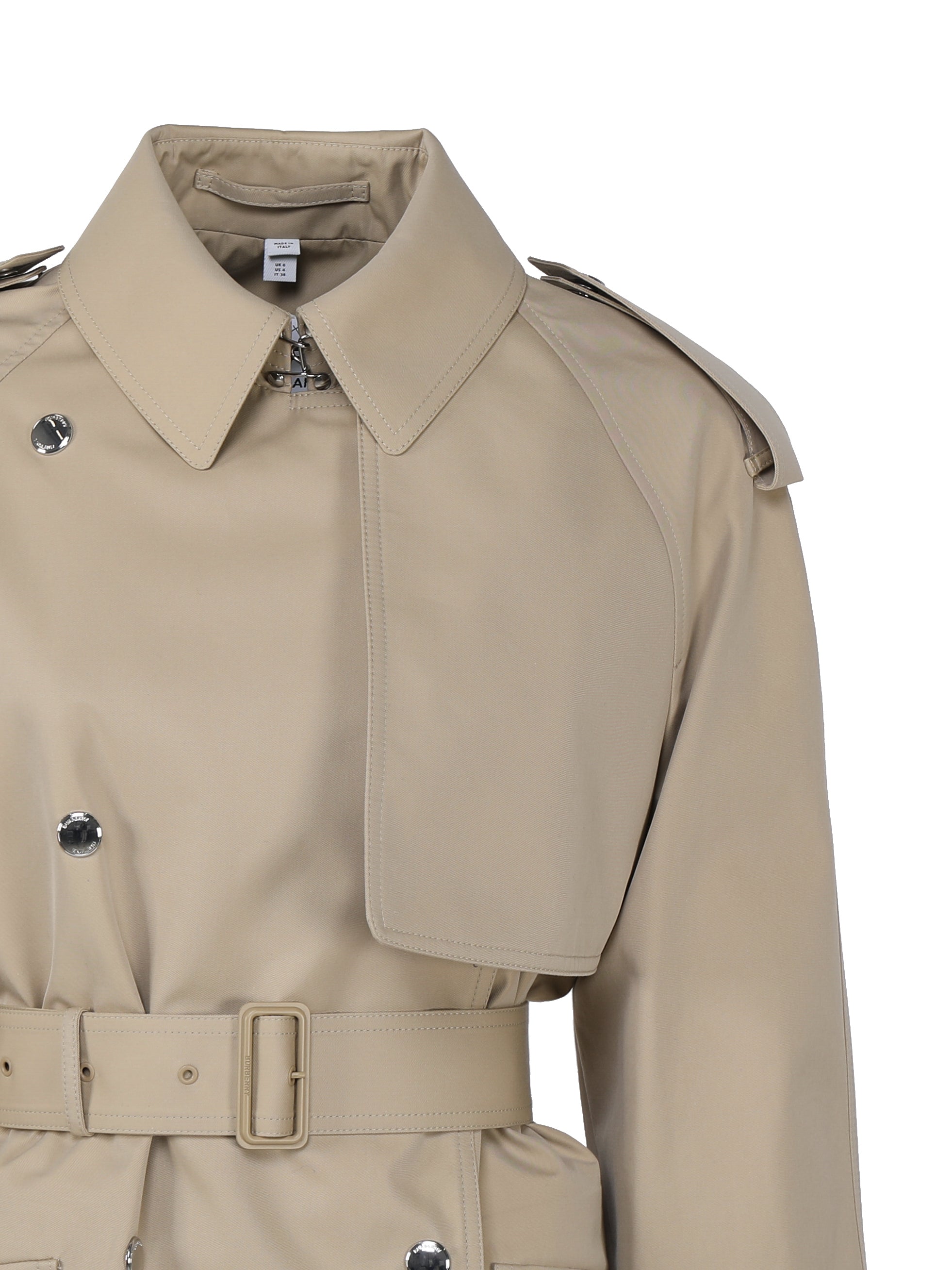 Burberry Coats Modern Honey Cotton