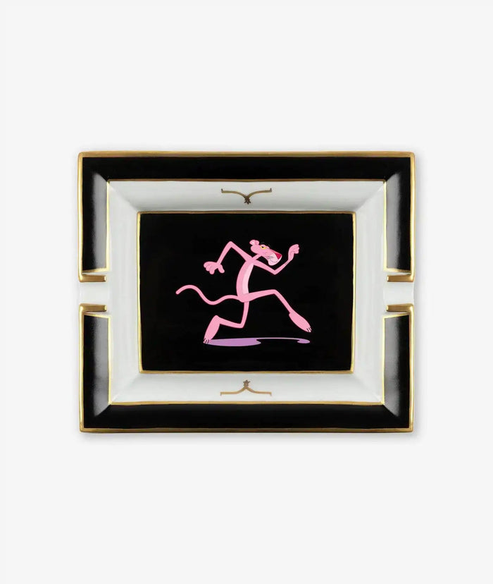 Ashtray Pink Panther Run Black