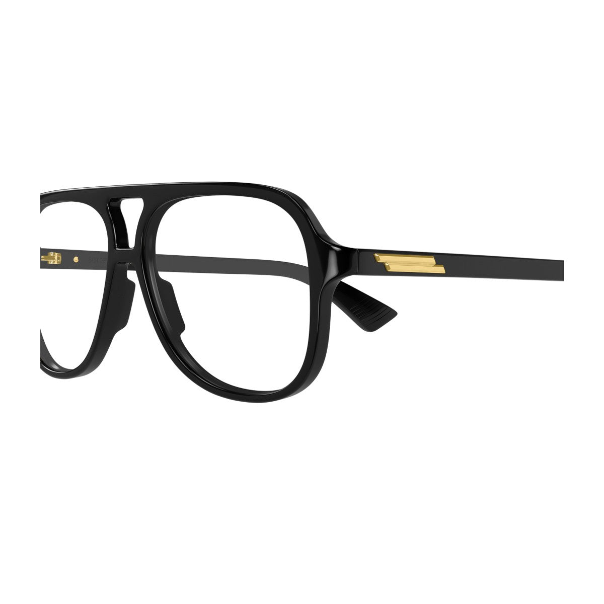 Bottega Veneta Bv1417o Linea Ribbon Black Acetato Riciclato Sunglasses
