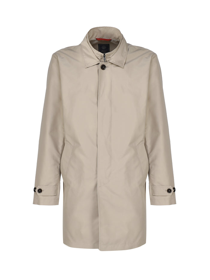 Fay Coats Beige Polyester