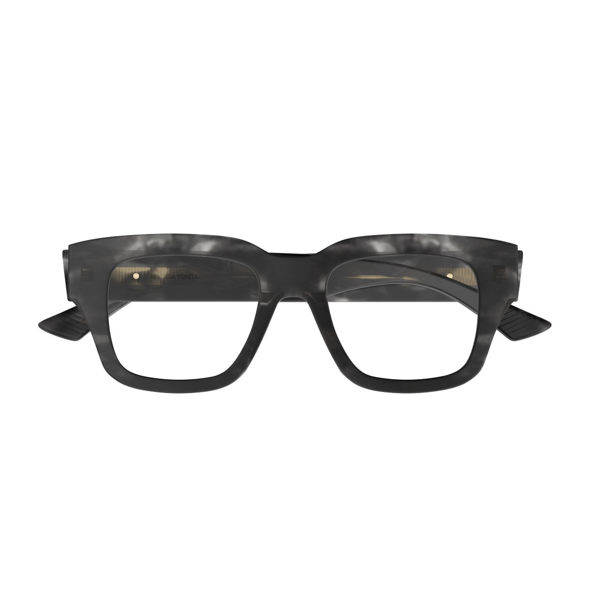 Bottega Veneta Bv1361o Linea Ribbon Black Havana / Smoke Grey Acetato Riciclato Eyeglasses