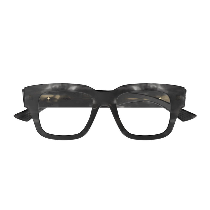 Bottega Veneta Bv1361o Linea Ribbon Black Havana / Smoke Grey Acetato Riciclato Eyeglasses