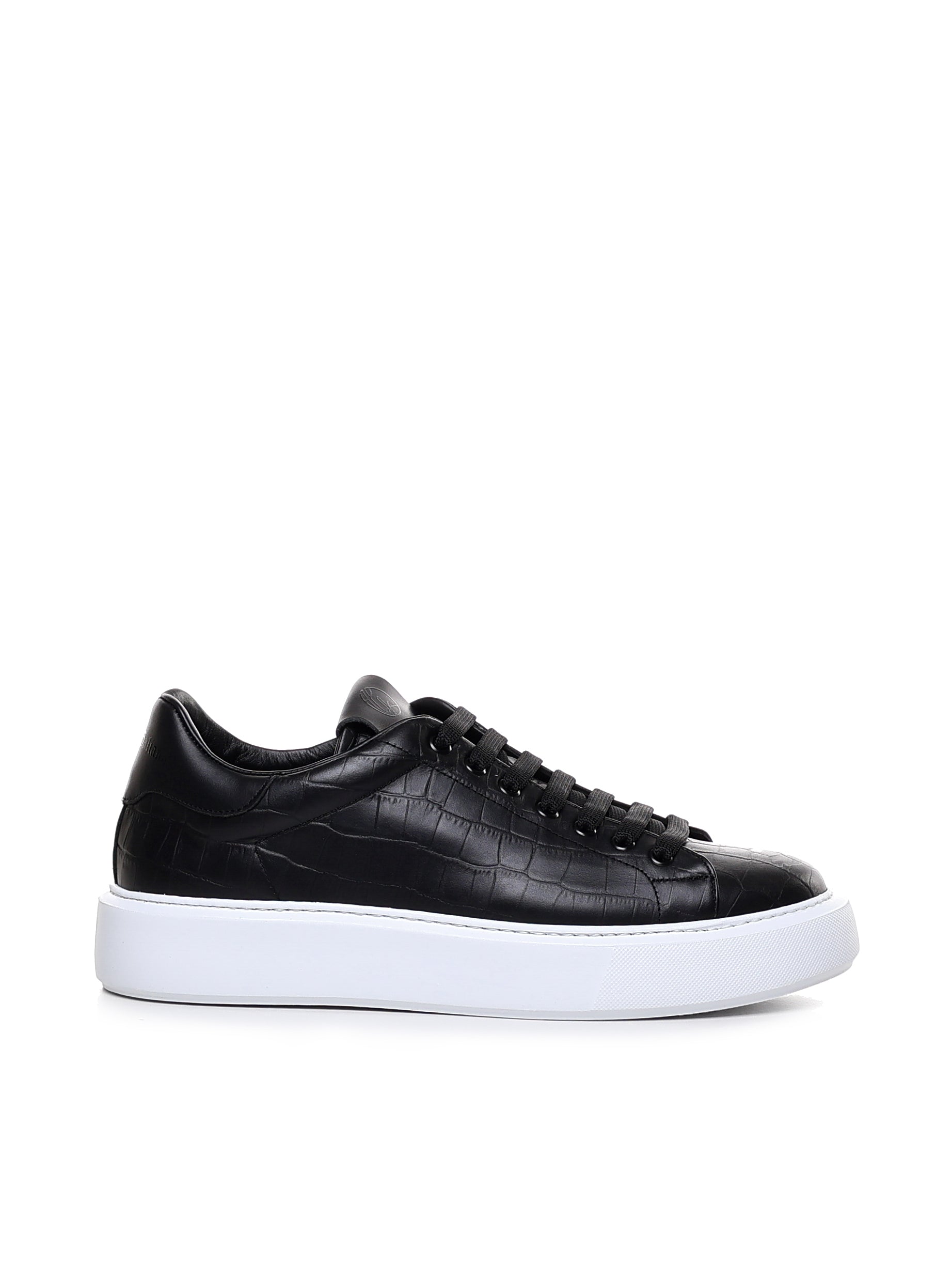 Giuliano Galiano Sneakers Black Calfskin