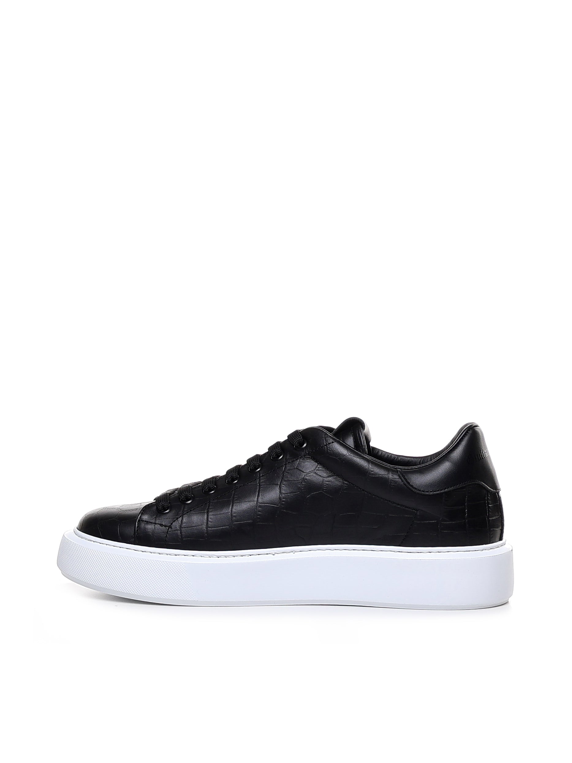 Giuliano Galiano Sneakers Black Calfskin