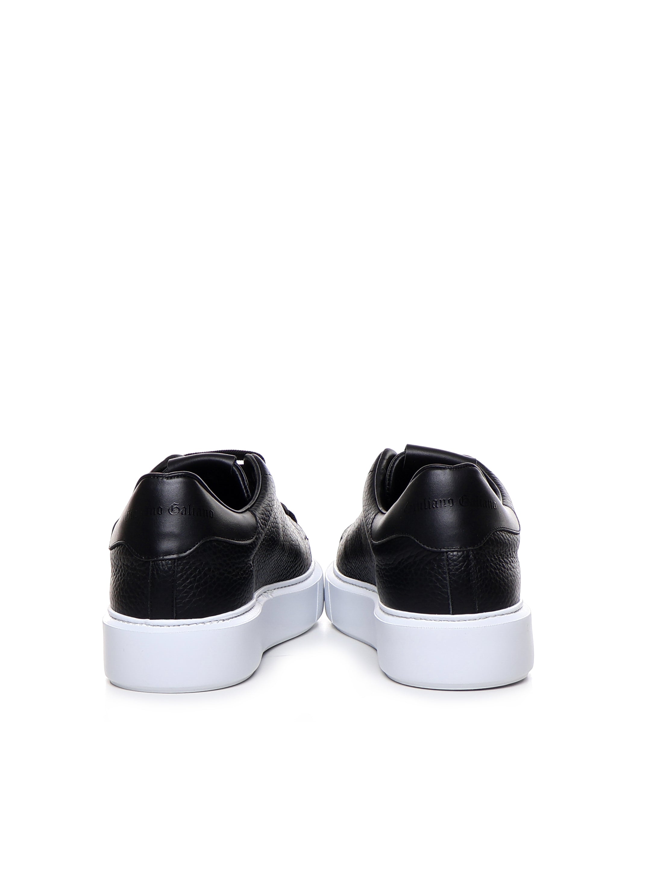 Giuliano Galiano Sneakers Black Calfskin