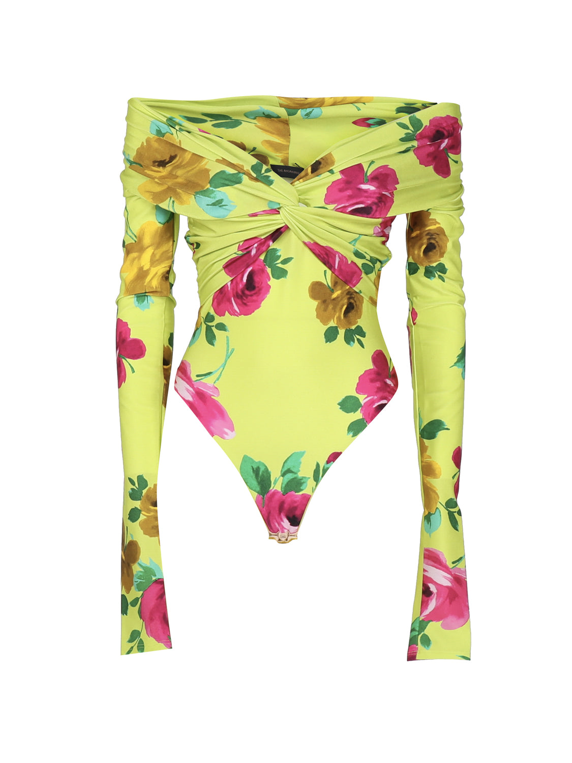 The Andamane Top Yellow Polyester