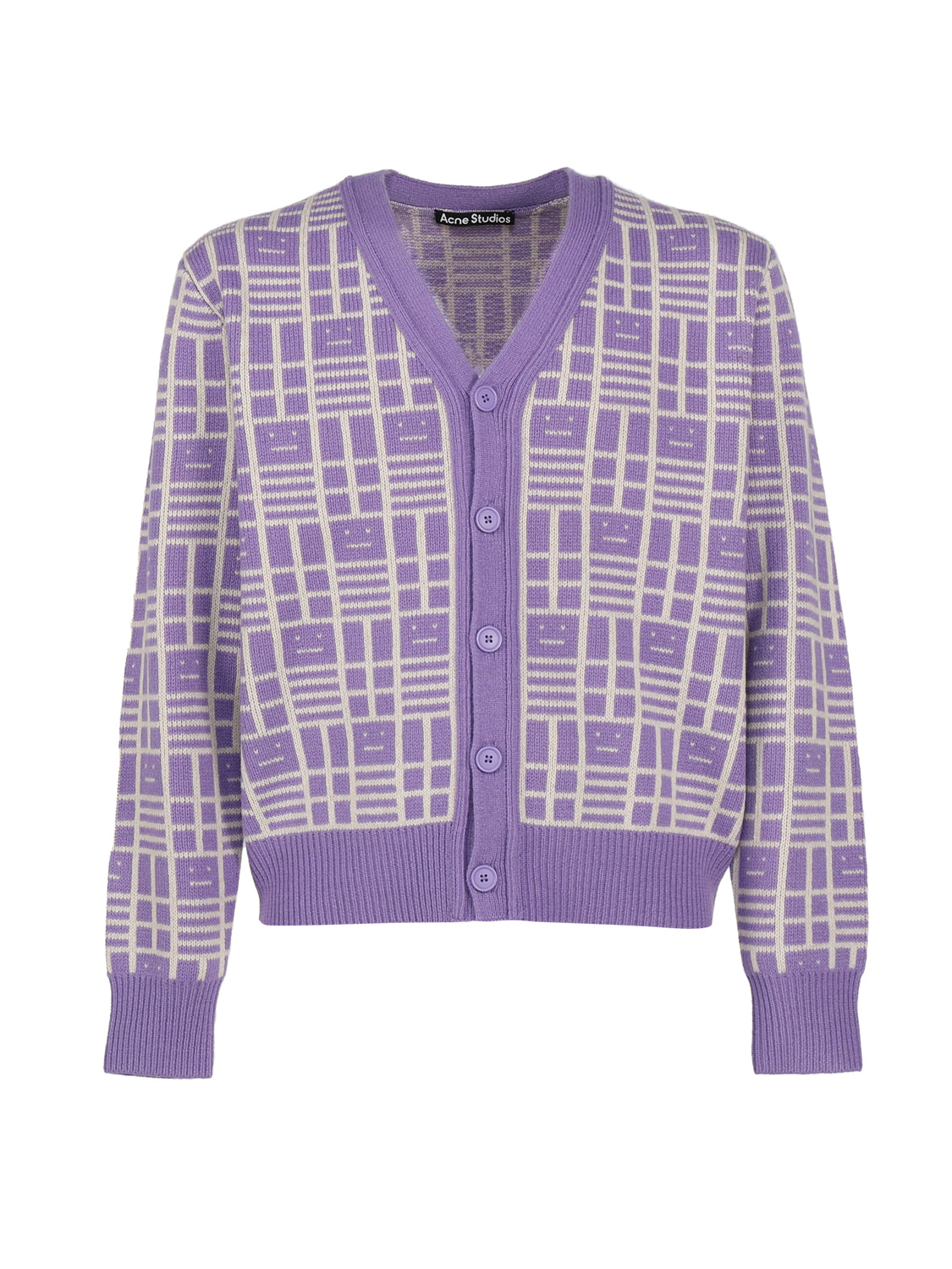 Acne Studios Sweaters Iris Purple Wool