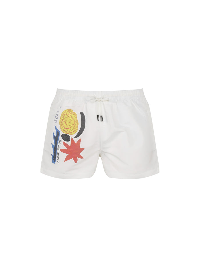 Jacquemus Sea Clothing Print White Arty Sun Polyester
