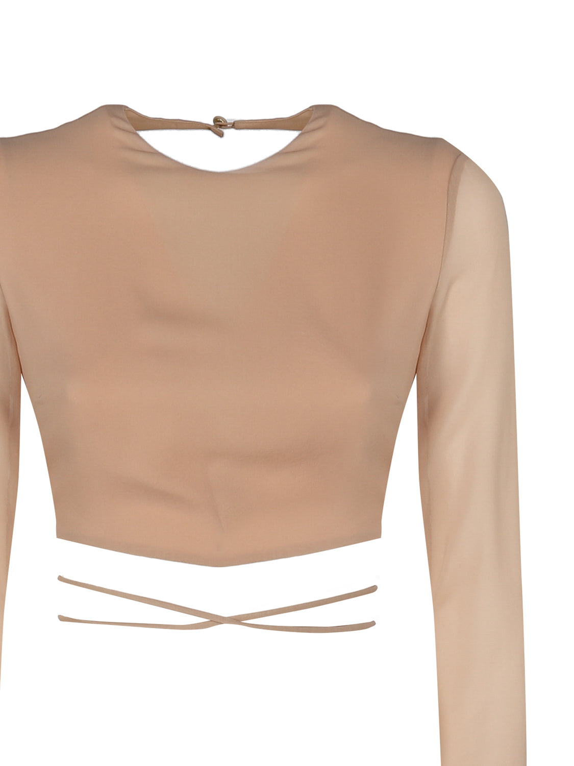 The Andamane Top Beige Polyester