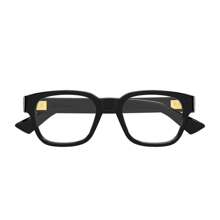 Bottega Veneta Bv1403o Linea Intrecciato Black Acetato Riciclato Sunglasses